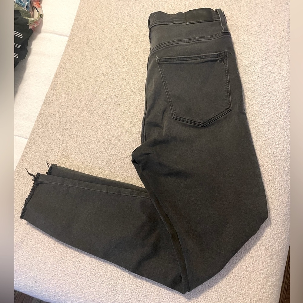 Madewell Black 9” Mid-Rise Skinny Jeans